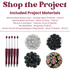Image of Burgundy Teacher Beadable Pen Kit (Makes 5) sold at Master Maker Crafts. Wholesale prices and fast shipping.