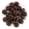 Silicone Bead Abacus Disc - Chocolate (5 Beads) - DIY Craft Warehouse DIY Craft Warehouse