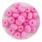 Silicone Bead Abacus Disc - Pink (5 Beads) - DIY Craft Warehouse DIY Craft Warehouse