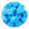 Silicone Bead Hexagon - Blue (5 Beads) - DIY Craft Warehouse DIY Craft Warehouse