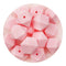 Silicone Bead Hexagon - Candy Pink (5 Beads) - DIY Craft Warehouse DIY Craft Warehouse