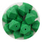 Silicone Bead Hexagon - Green (5 Beads) - DIY Craft Warehouse DIY Craft Warehouse