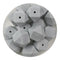 Silicone Bead Hexagon - Light Gray (5 Beads) - DIY Craft Warehouse DIY Craft Warehouse