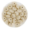 Silicone Bead Lentil Disc - Navajo White (5 Piece) - DIY Craft Warehouse DIY Craft Warehouse