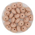 Silicone Bead Lentil Disc - Nude (5 Piece) - DIY Craft Warehouse DIY Craft Warehouse