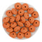 Silicone Bead Lentil Disc - Terra Cotta (5 Piece) - DIY Craft Warehouse DIY Craft Warehouse