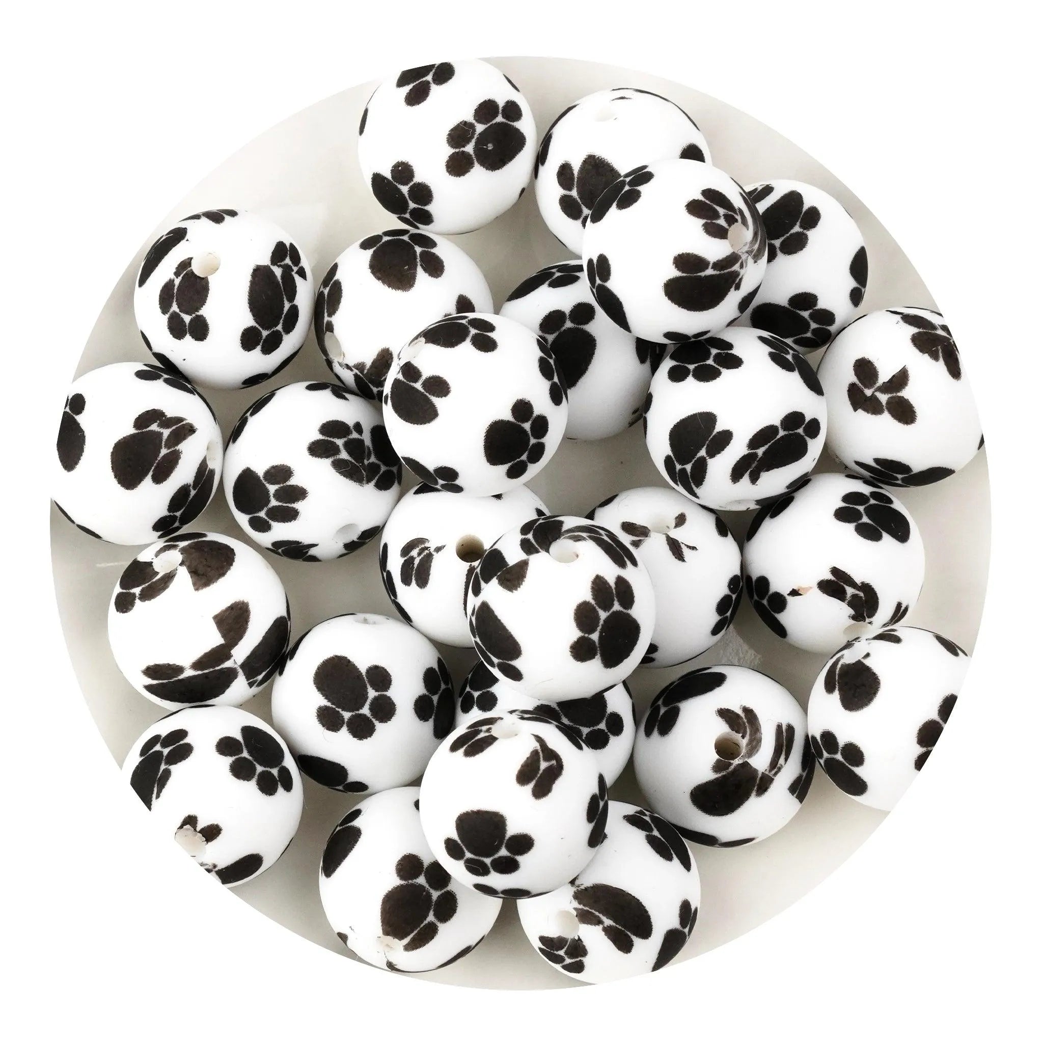 Silicone Beads Round - Patterned 19mm | Master Maker Crafts - Wholesale Craft Supplies - Fast Shipping from Ohio Master Maker Crafts