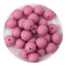 Silicone Bead Round - Blush (5 Beads) - DIY Craft Warehouse DIY Craft Warehouse