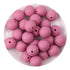 Silicone Bead Round - Blush (5 Beads) - DIY Craft Warehouse DIY Craft Warehouse