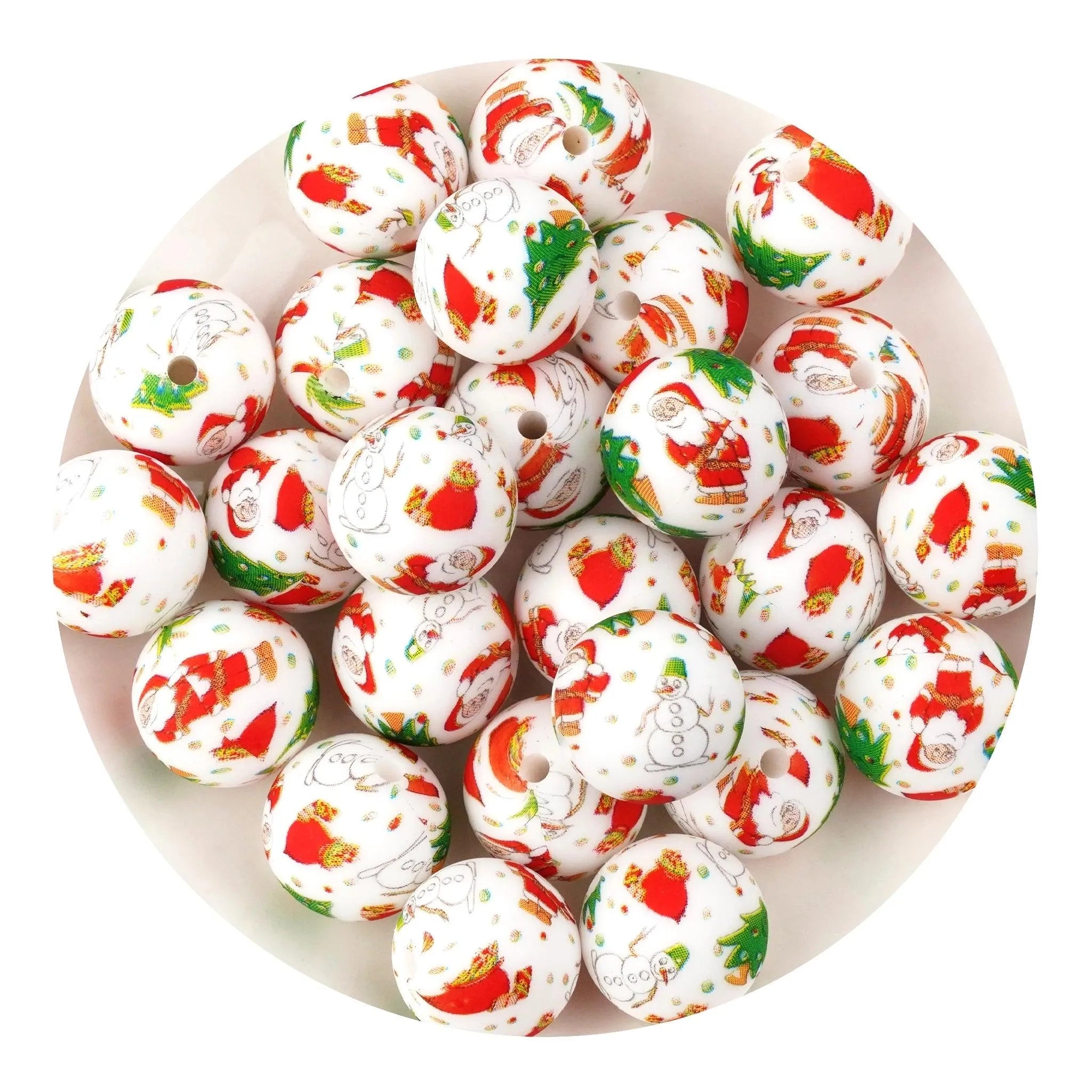 Silicone Beads Round - Patterned 12mm | Master Maker Crafts - Wholesale Craft Supplies - Fast Shipping from Ohio DIY Craft Warehouse