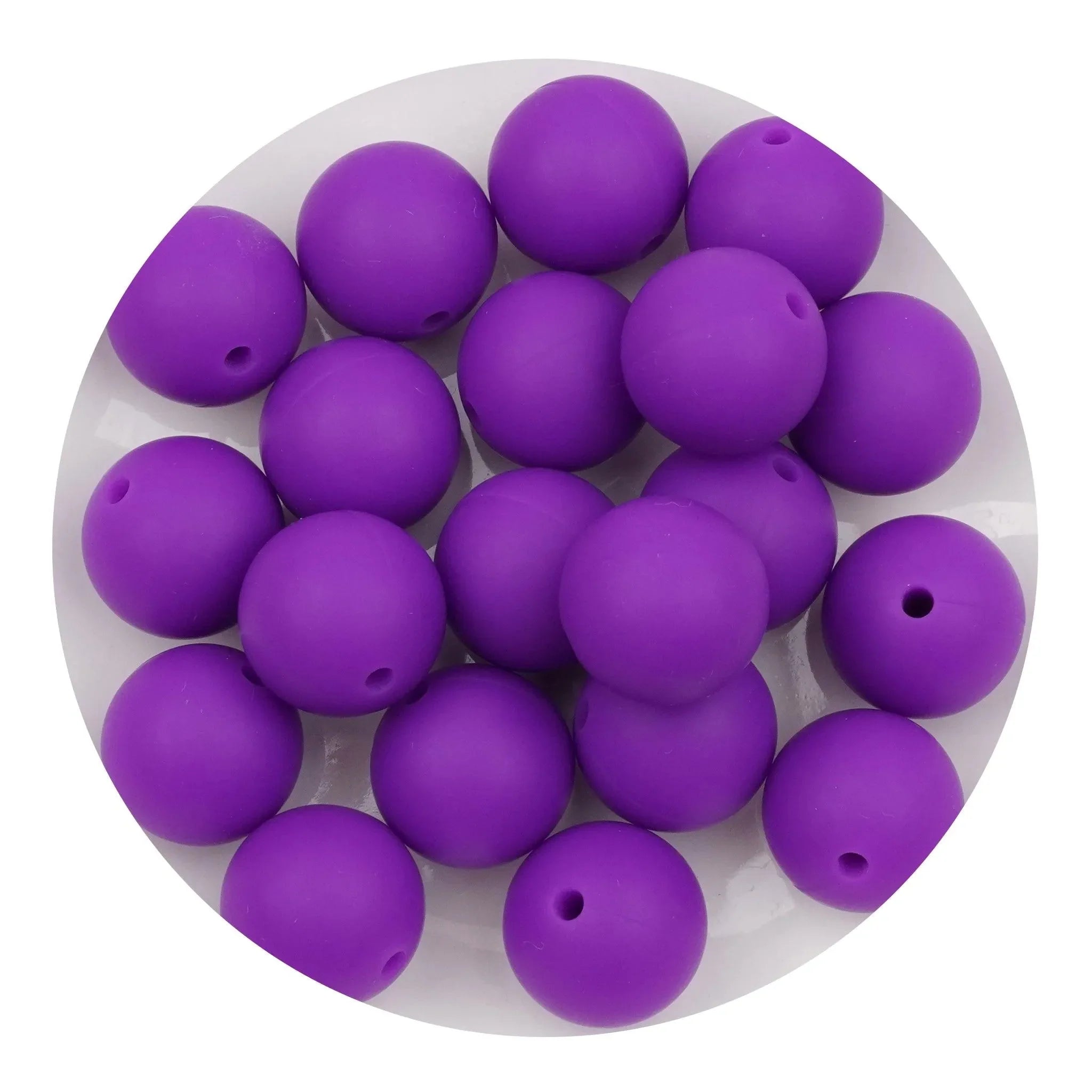 Silicone Round Beads - Solid Colors 15mm | Master Maker Crafts - Wholesale Craft Supplies - Fast Shipping from Ohio DIY Craft Warehouse