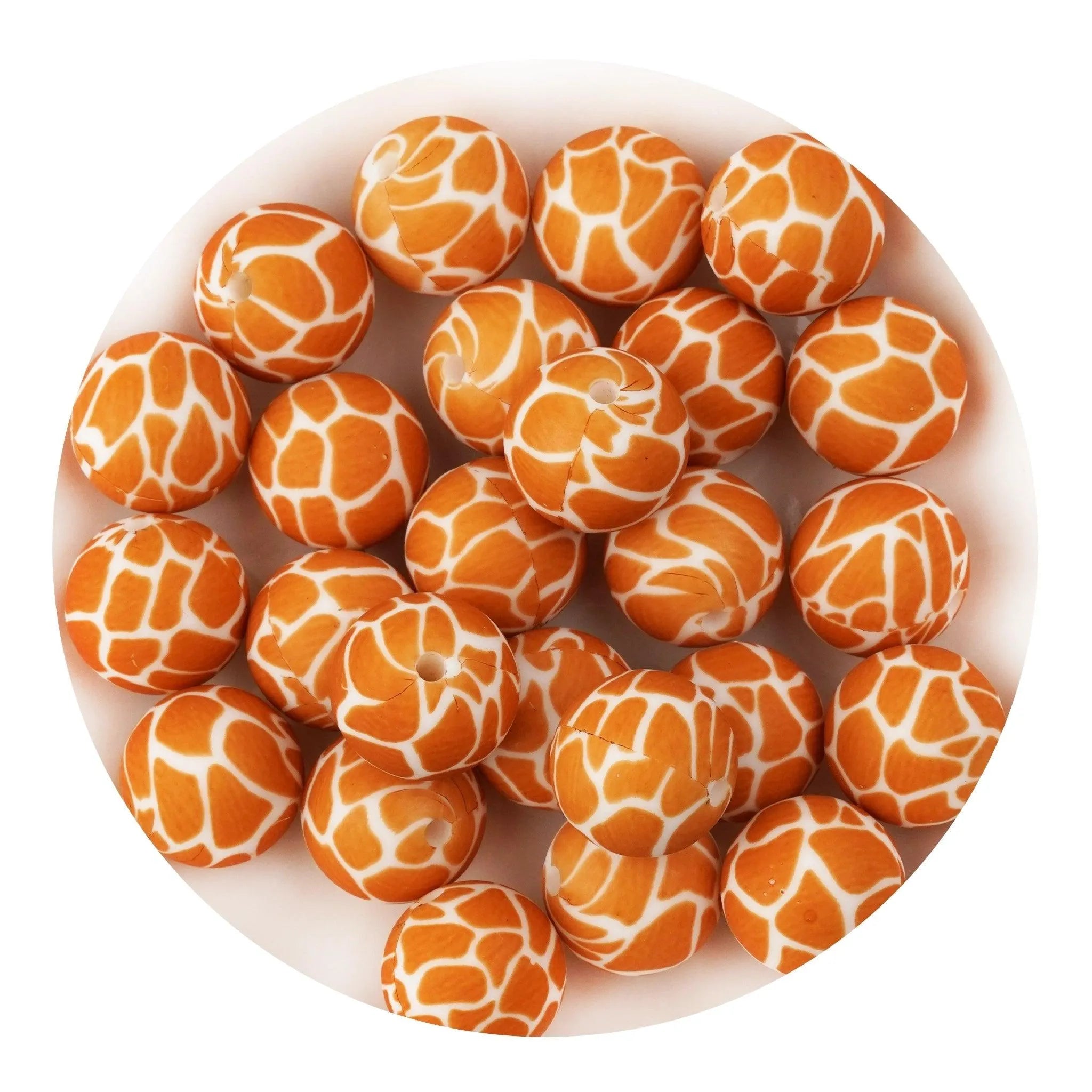 Silicone Beads Round - Patterned 15mm | Master Maker Crafts - Wholesale Craft Supplies - Fast Shipping from Ohio DIY Craft Warehouse