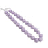 Silicone Bead Round - Liquid Lavender Fog (5 Beads) - DIY Craft Warehouse DIY Craft Warehouse