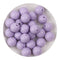 Silicone Bead Round - Liquid Lavender Fog (5 Beads) - DIY Craft Warehouse DIY Craft Warehouse