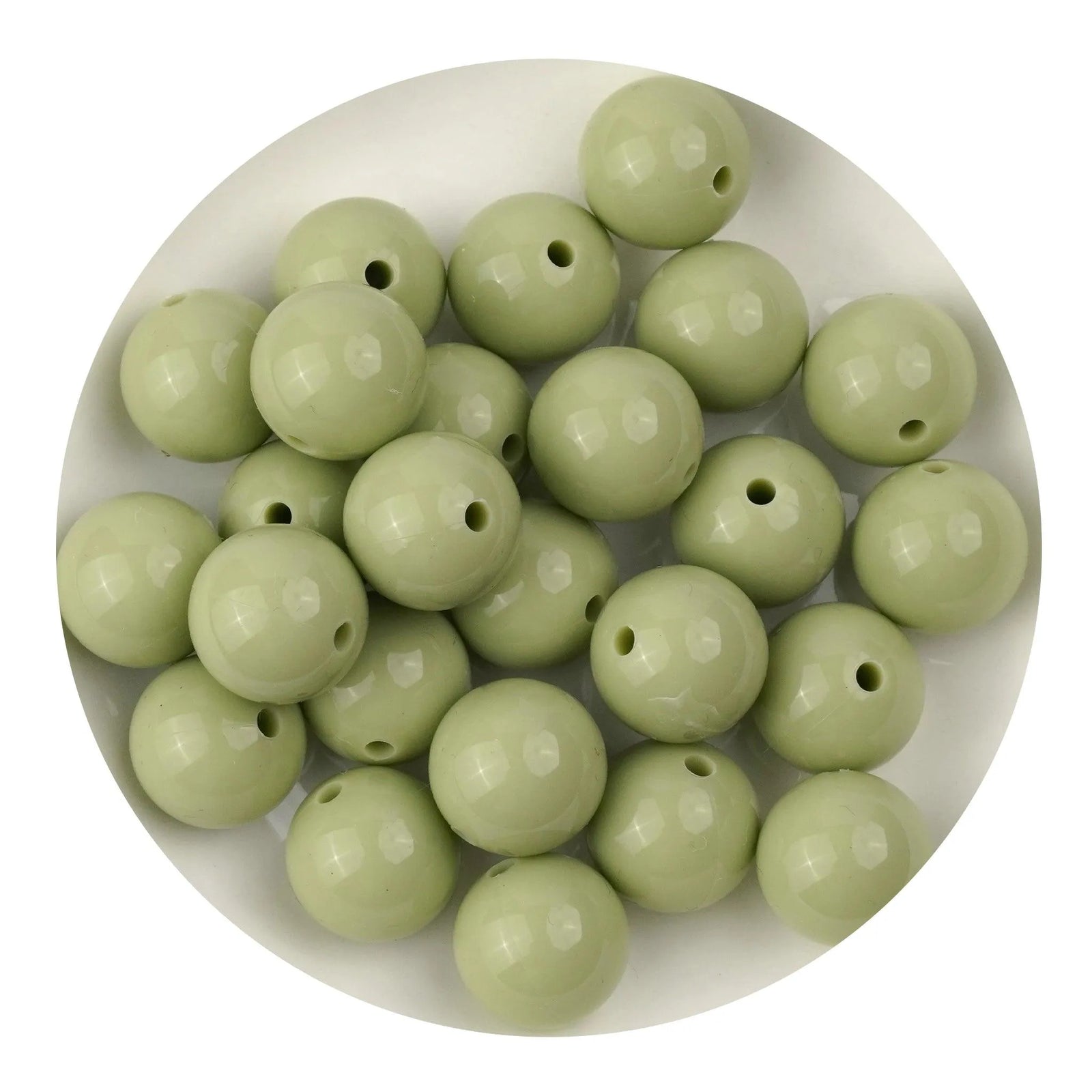 Silicone Bead Round - Liquid Lint (5 Beads) - DIY Craft Warehouse