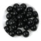 Silicone Bead Round - Liquid Smokey Black (5 Beads) - DIY Craft Warehouse DIY Craft Warehouse