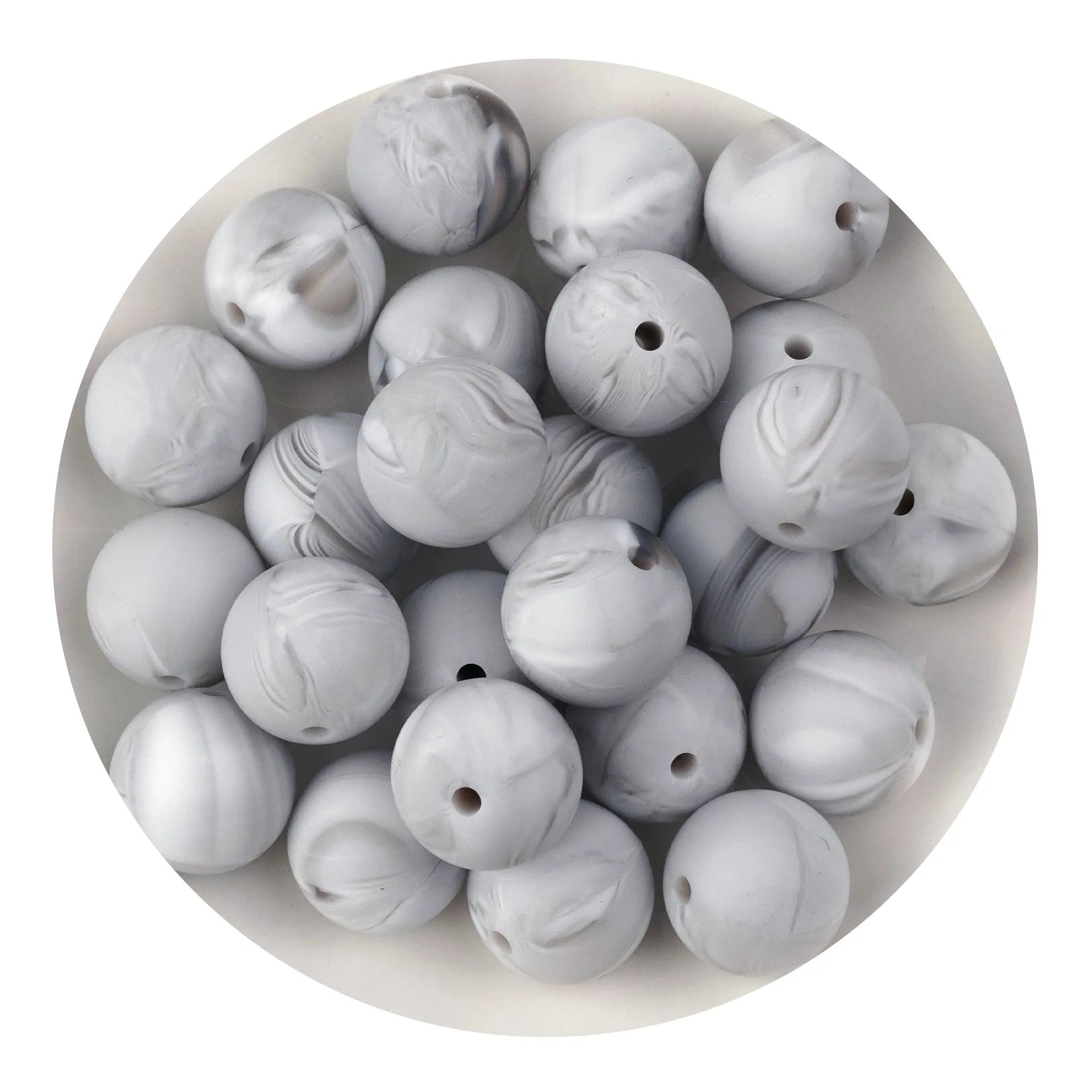 Silicone Beads Round - Patterned 15mm | Master Maker Crafts - Wholesale Craft Supplies - Fast Shipping from Ohio DIY Craft Warehouse