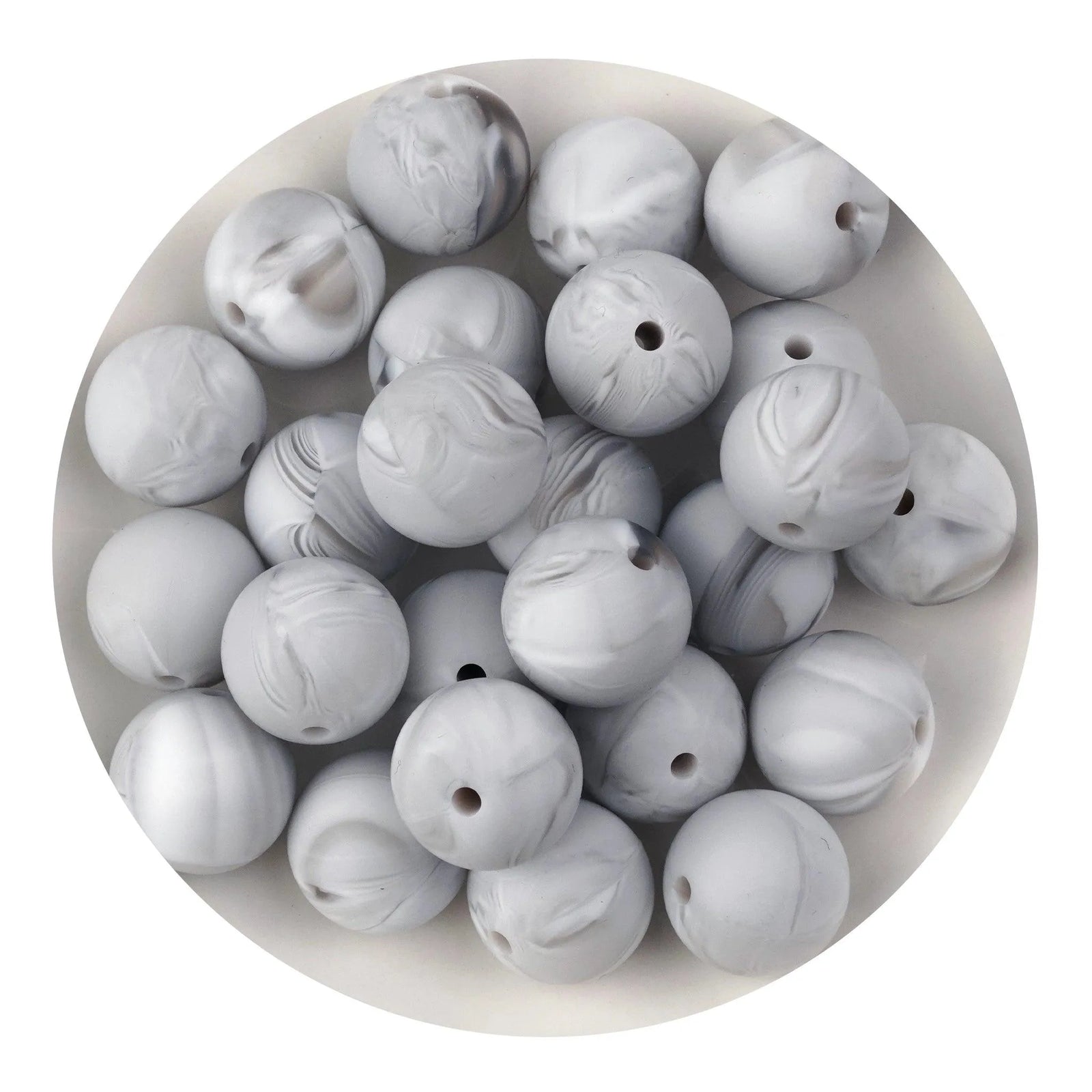 Silicone Beads Round - Patterned 15mm | Master Maker Crafts - Wholesale Craft Supplies - Fast Shipping from Ohio