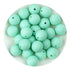Silicone Bead Round - Mint Green (5 Beads) - DIY Craft Warehouse DIY Craft Warehouse