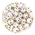 Silicone Bead Round - Polka Dots (5 Beads) - DIY Craft Warehouse DIY Craft Warehouse