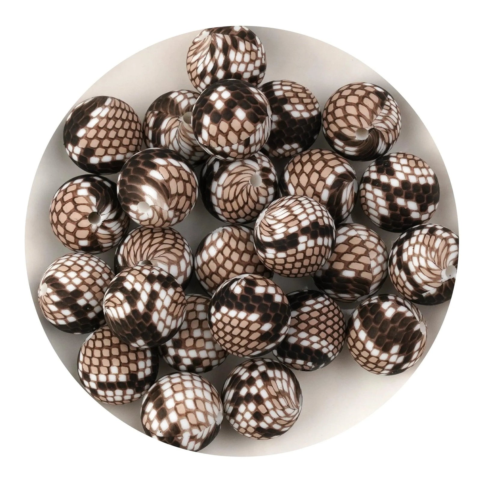 Silicone Beads Round - Patterned 15mm | Master Maker Crafts - Wholesale Craft Supplies - Fast Shipping from Ohio