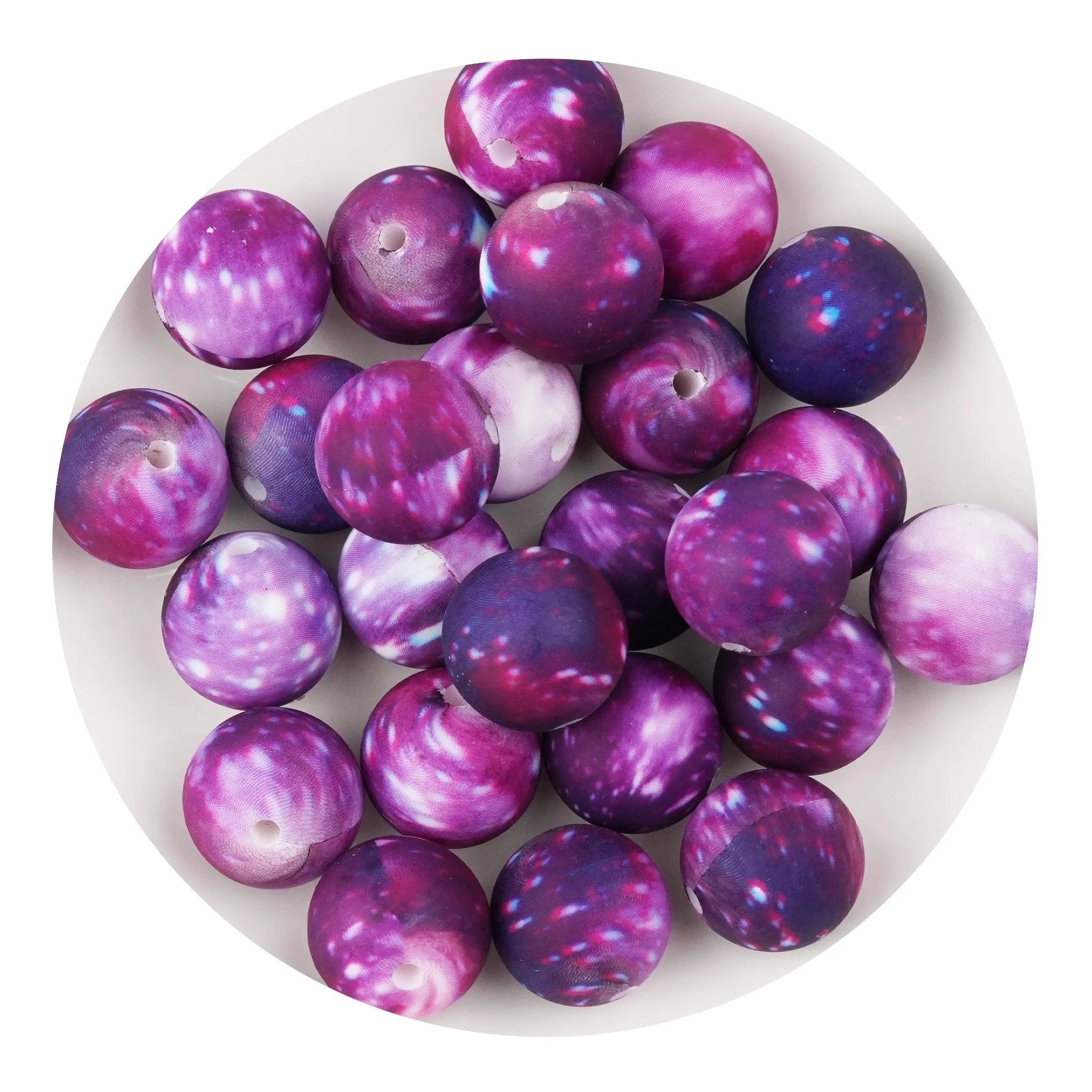 Silicone Beads Round - Patterned 12mm | Master Maker Crafts - Wholesale Craft Supplies - Fast Shipping from Ohio DIY Craft Warehouse