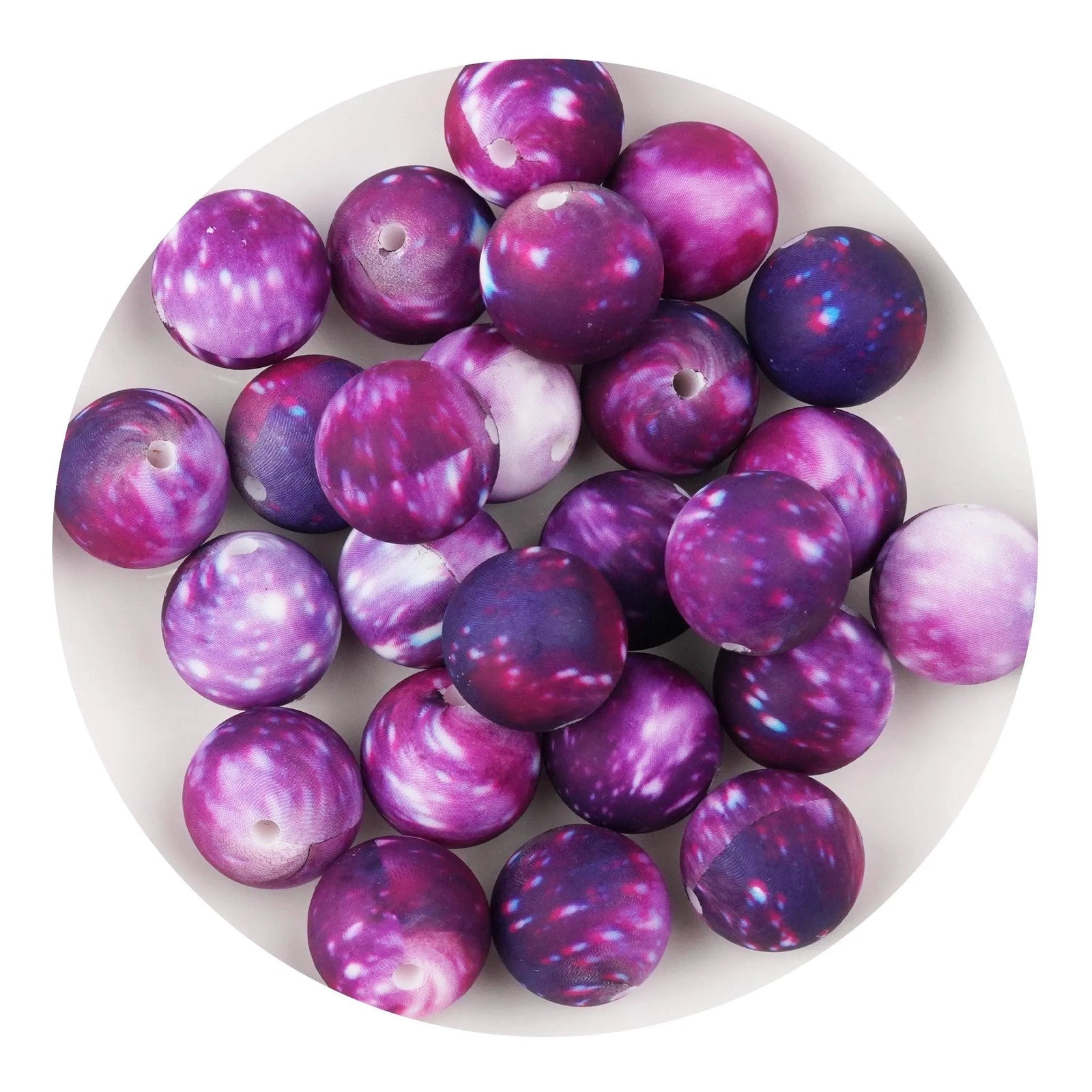 Silicone Beads Round - Patterned 12mm | Master Maker Crafts - Wholesale Craft Supplies - Fast Shipping from Ohio