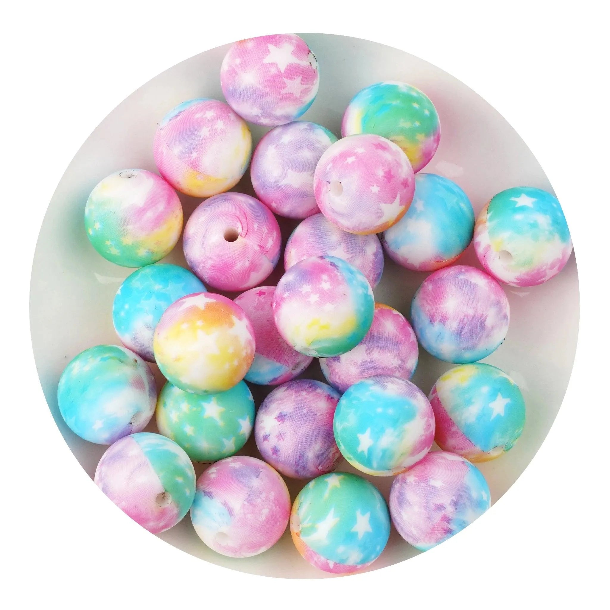 Silicone Beads Round - Patterned 12mm | Master Maker Crafts - Wholesale Craft Supplies - Fast Shipping from Ohio DIY Craft Warehouse