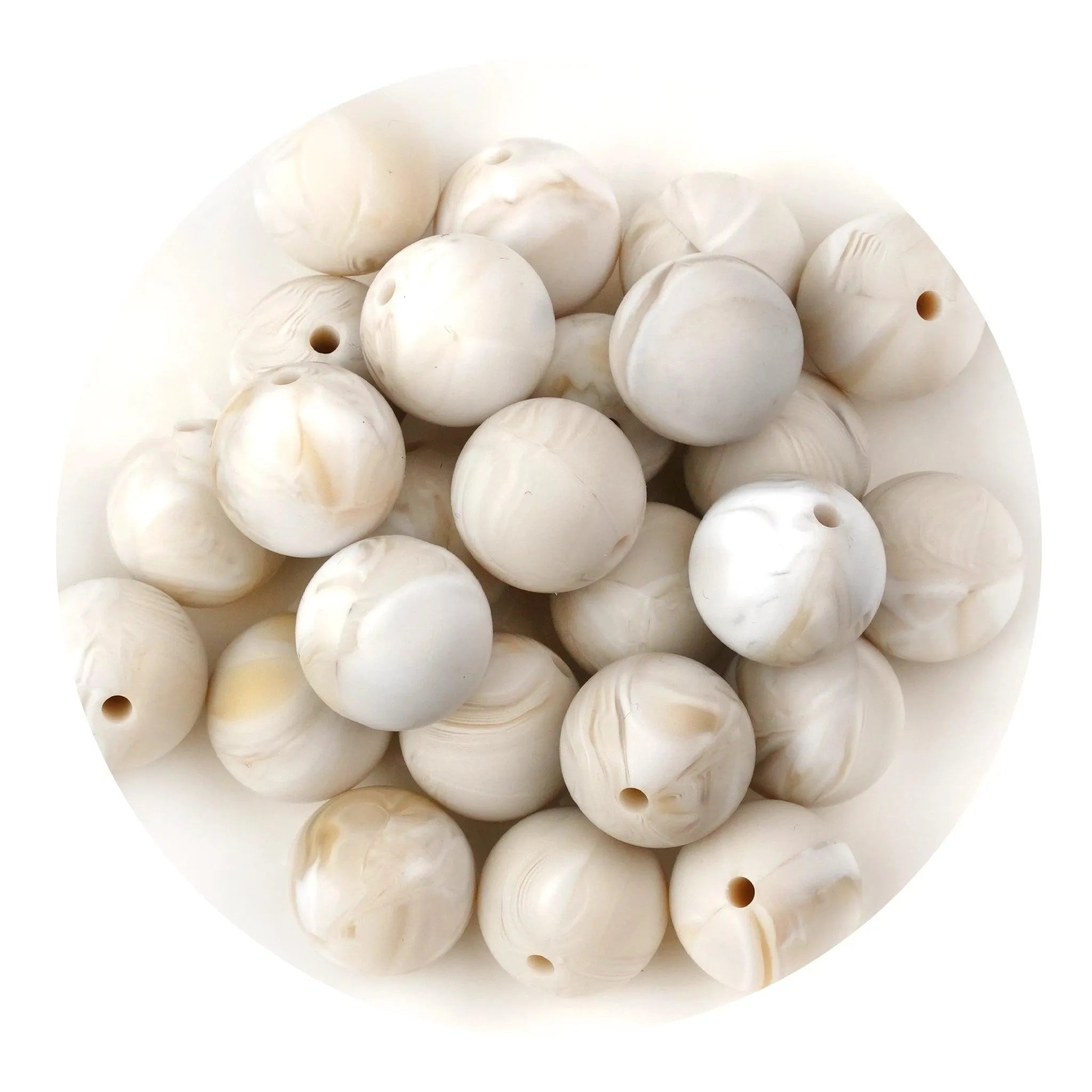 Silicone Beads Round - Patterned 15mm | Master Maker Crafts - Wholesale Craft Supplies - Fast Shipping from Ohio DIY Craft Warehouse