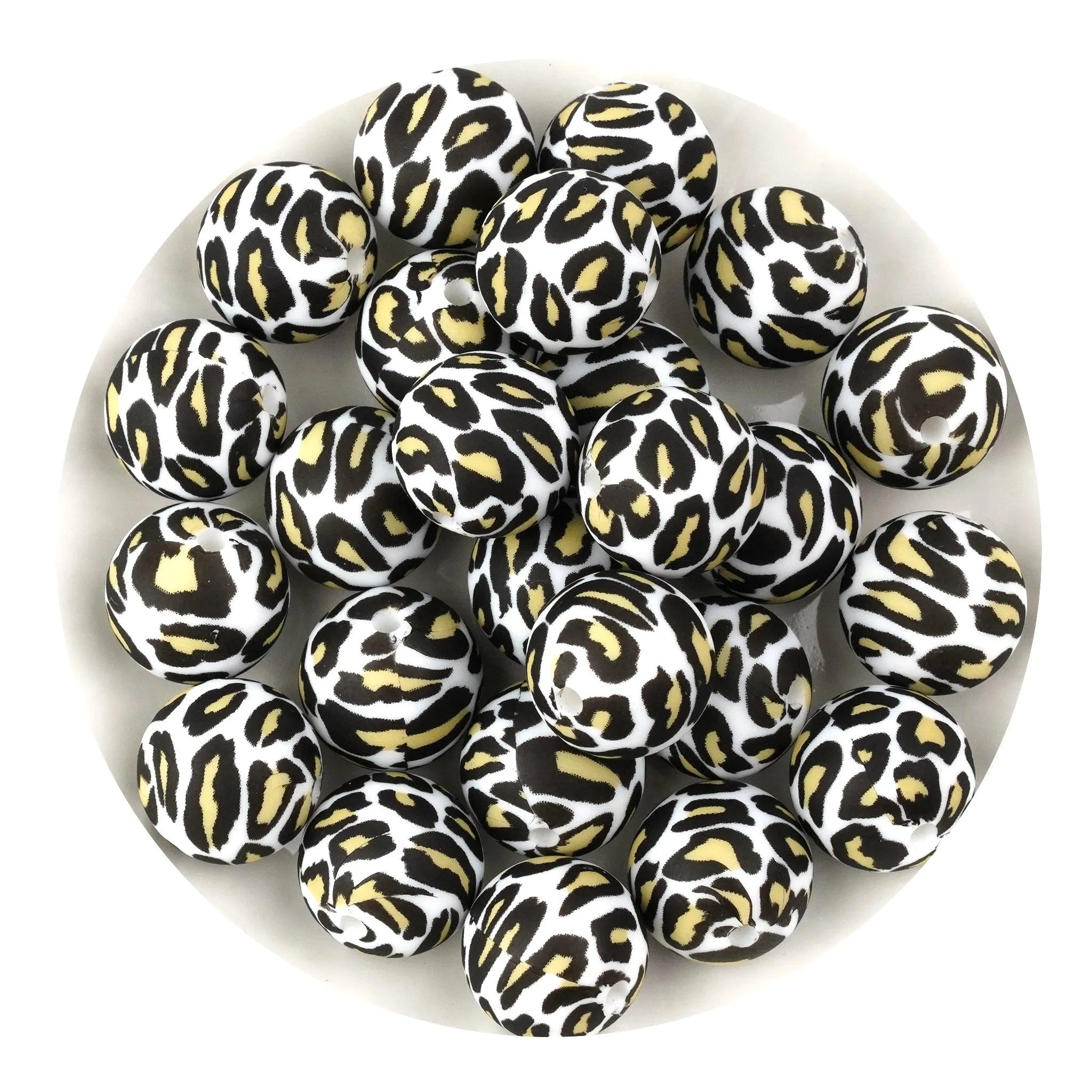 Silicone Beads Round - Patterned 15mm | Master Maker Crafts - Wholesale Craft Supplies - Fast Shipping from Ohio DIY Craft Warehouse
