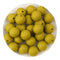 Silicone Bead Round - Yellowish Green (5 Beads) - DIY Craft Warehouse DIY Craft Warehouse