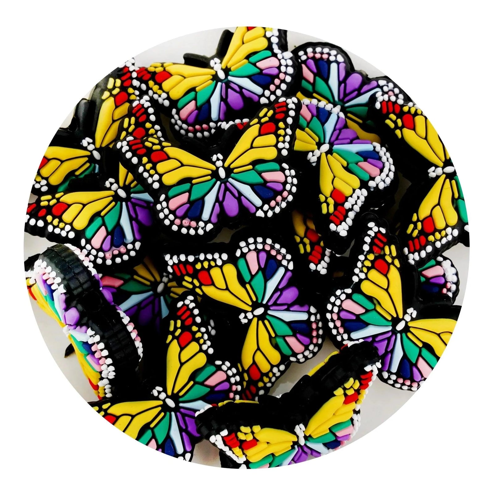 Butterfly Silicone Focal Beads | Master Maker Crafts - Wholesale Craft Supplies - Fast Shipping from Ohio