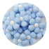Silicone Focal Bead Daisy - Light Blue (5 Beads) - DIY Craft Warehouse DIY Craft Warehouse