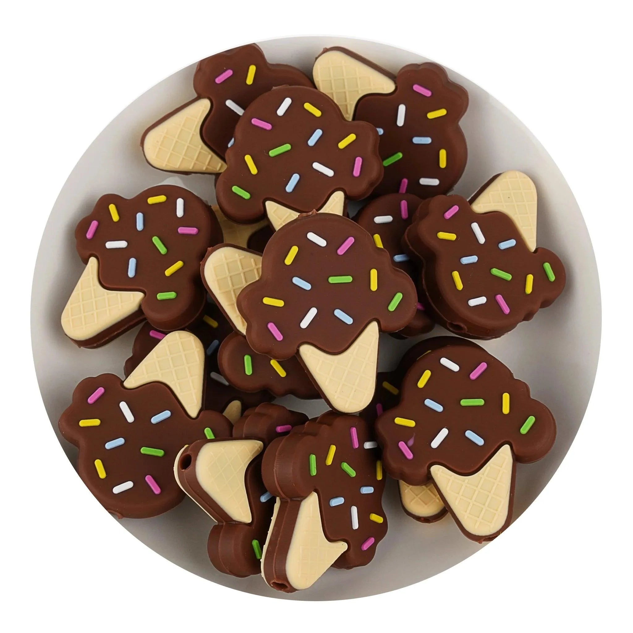 Coffee & Food Silicone Focal Beads | Master Maker Crafts - Wholesale Craft Supplies - Fast Shipping from Ohio DIY Craft Warehouse