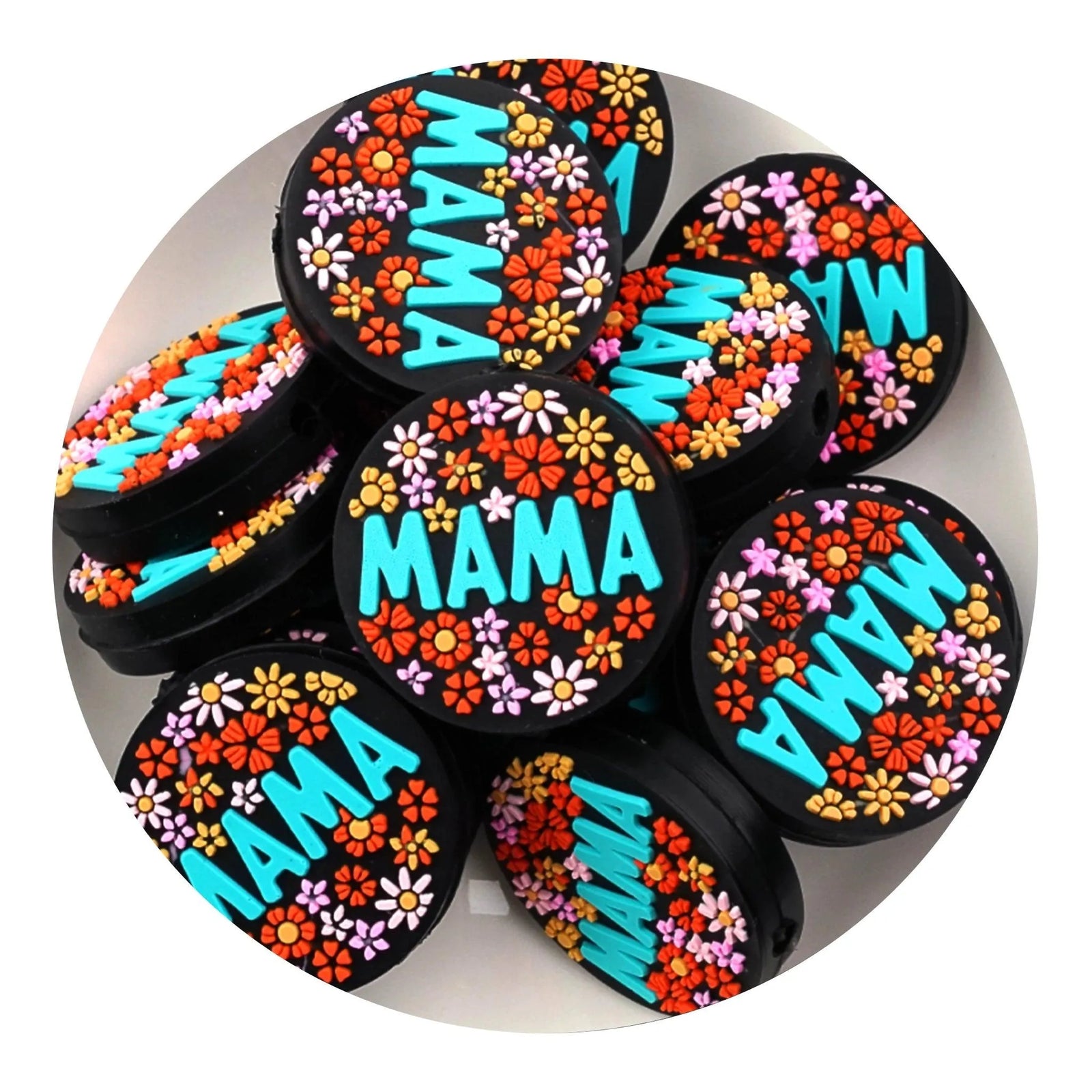 Mom Silicone Focal Beads | Master Maker Crafts - Wholesale Craft Supplies - Fast Shipping from Ohio