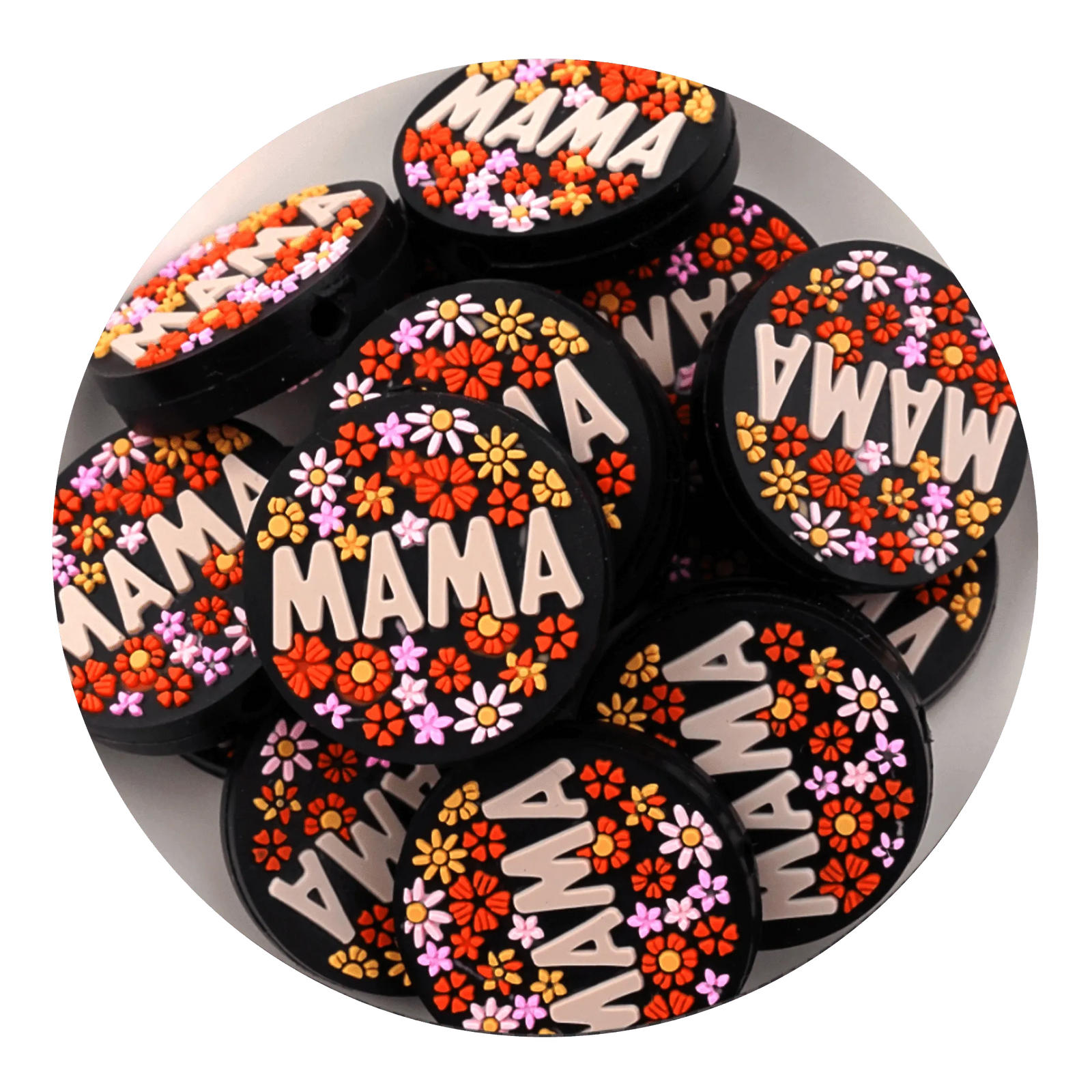 Mom Silicone Focal Beads | Master Maker Crafts - Wholesale Craft Supplies - Fast Shipping from Ohio