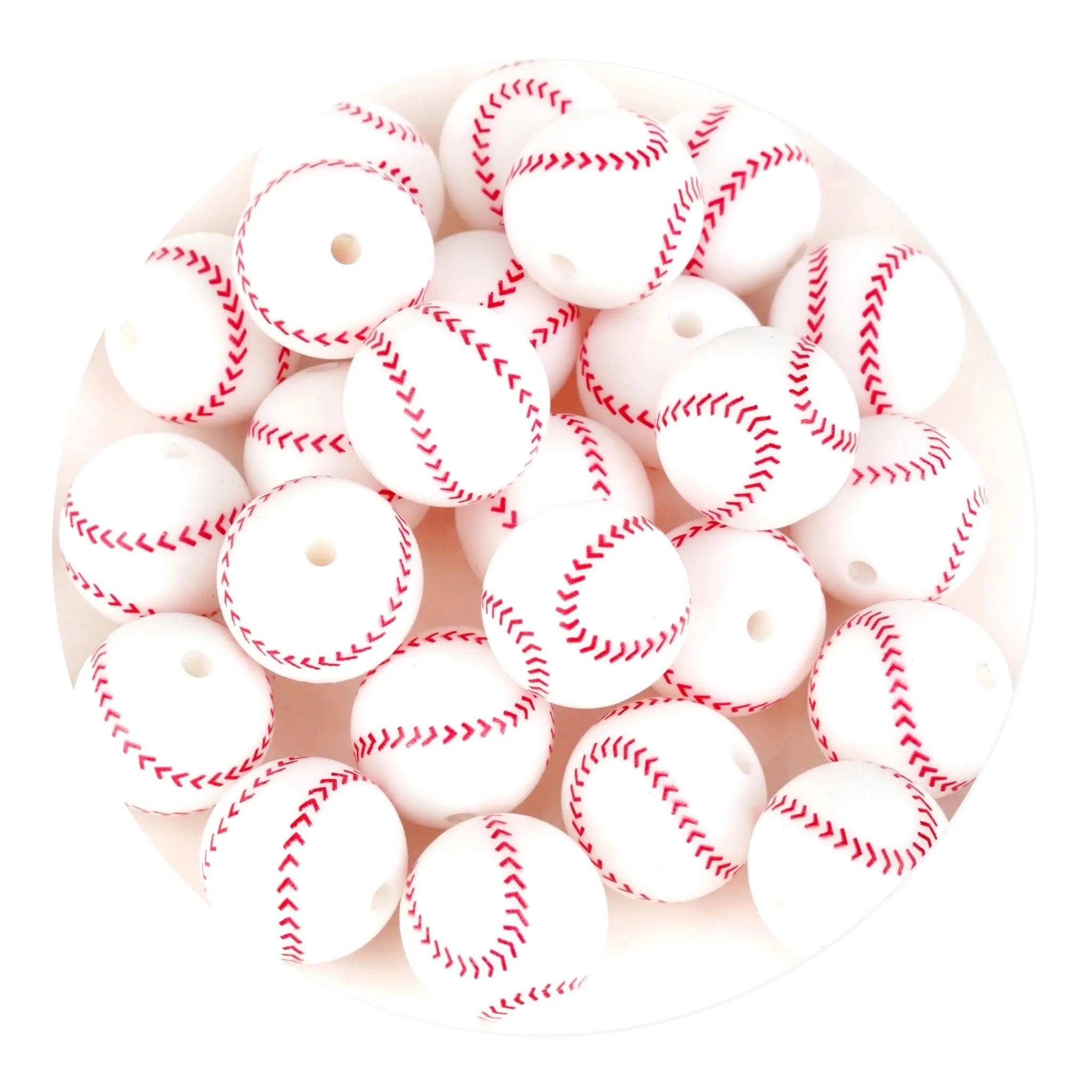 Sport Balls Silicone Focal Beads | Master Maker Crafts - Wholesale Craft Supplies - Fast Shipping from Ohio DIY Craft Warehouse