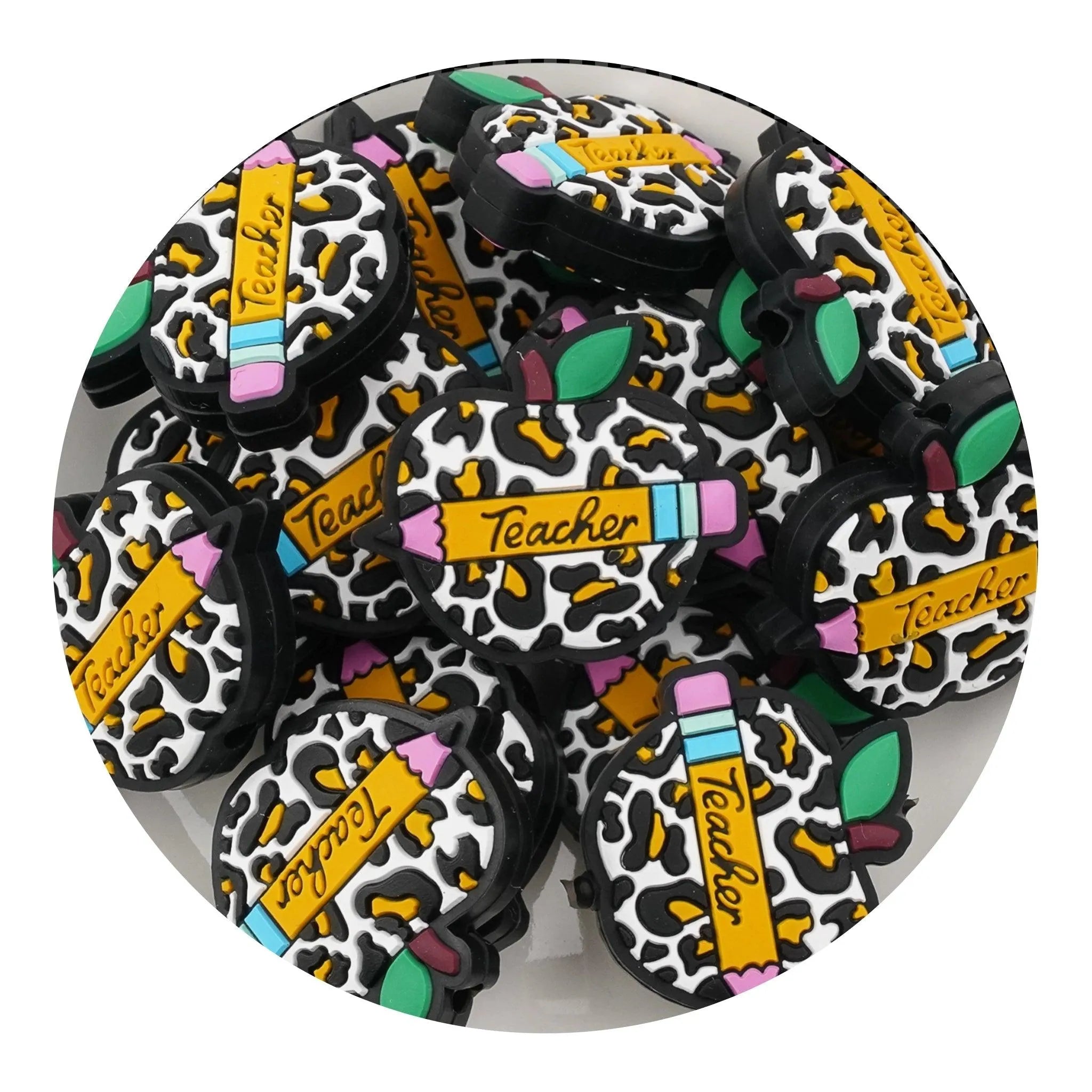 School & Books Silicone Focal Beads | Master Maker Crafts - Wholesale Craft Supplies - Fast Shipping from Ohio DIY Craft Warehouse