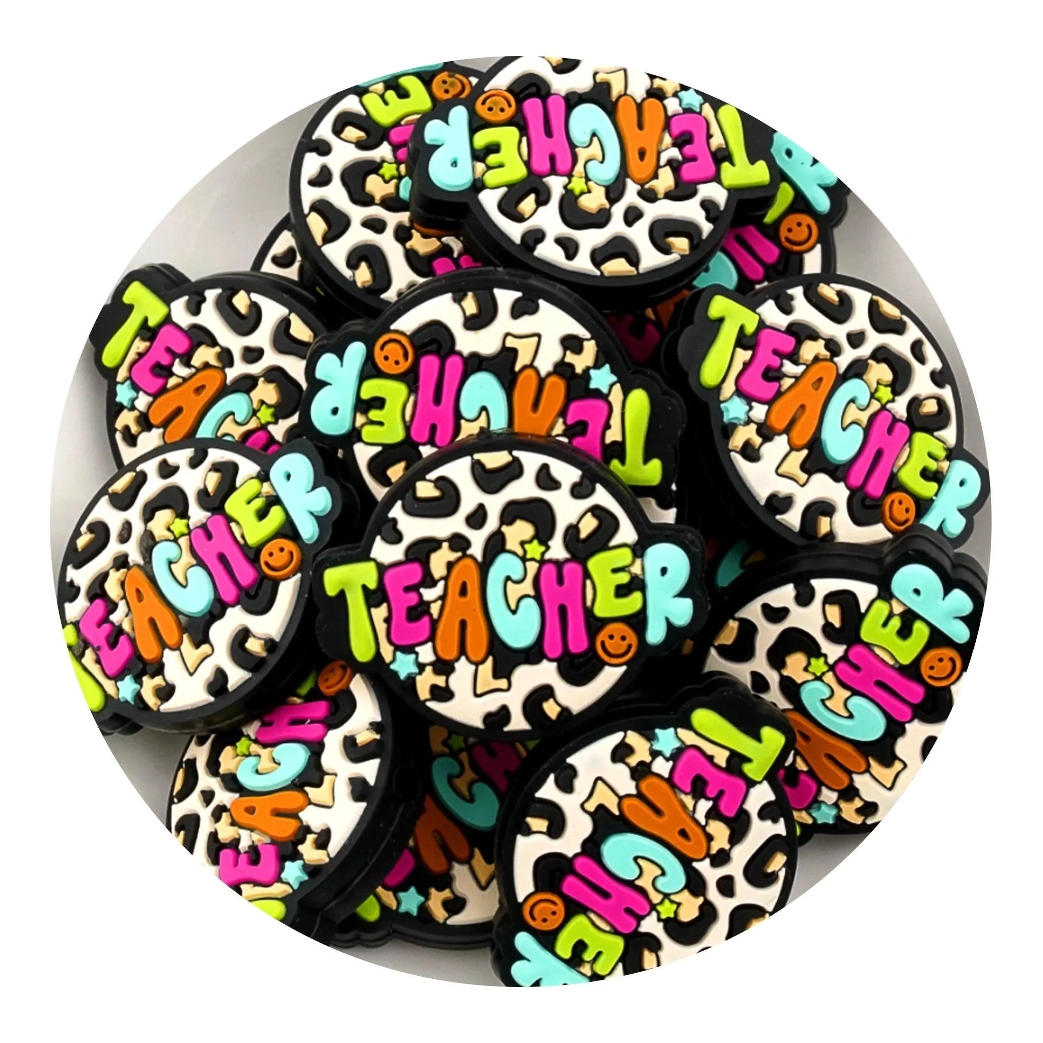 School & Books Silicone Focal Beads | Master Maker Crafts - Wholesale Craft Supplies - Fast Shipping from Ohio DIY Craft Warehouse