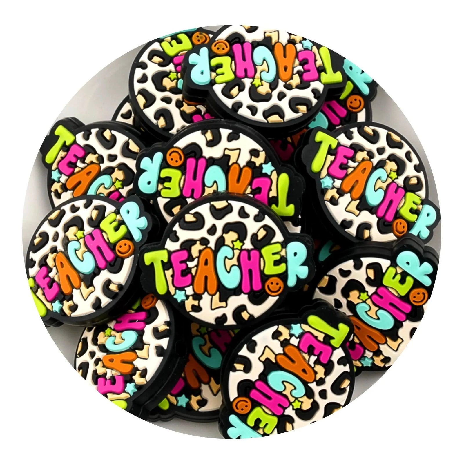 School & Books Silicone Focal Beads | Master Maker Crafts - Wholesale Craft Supplies - Fast Shipping from Ohio