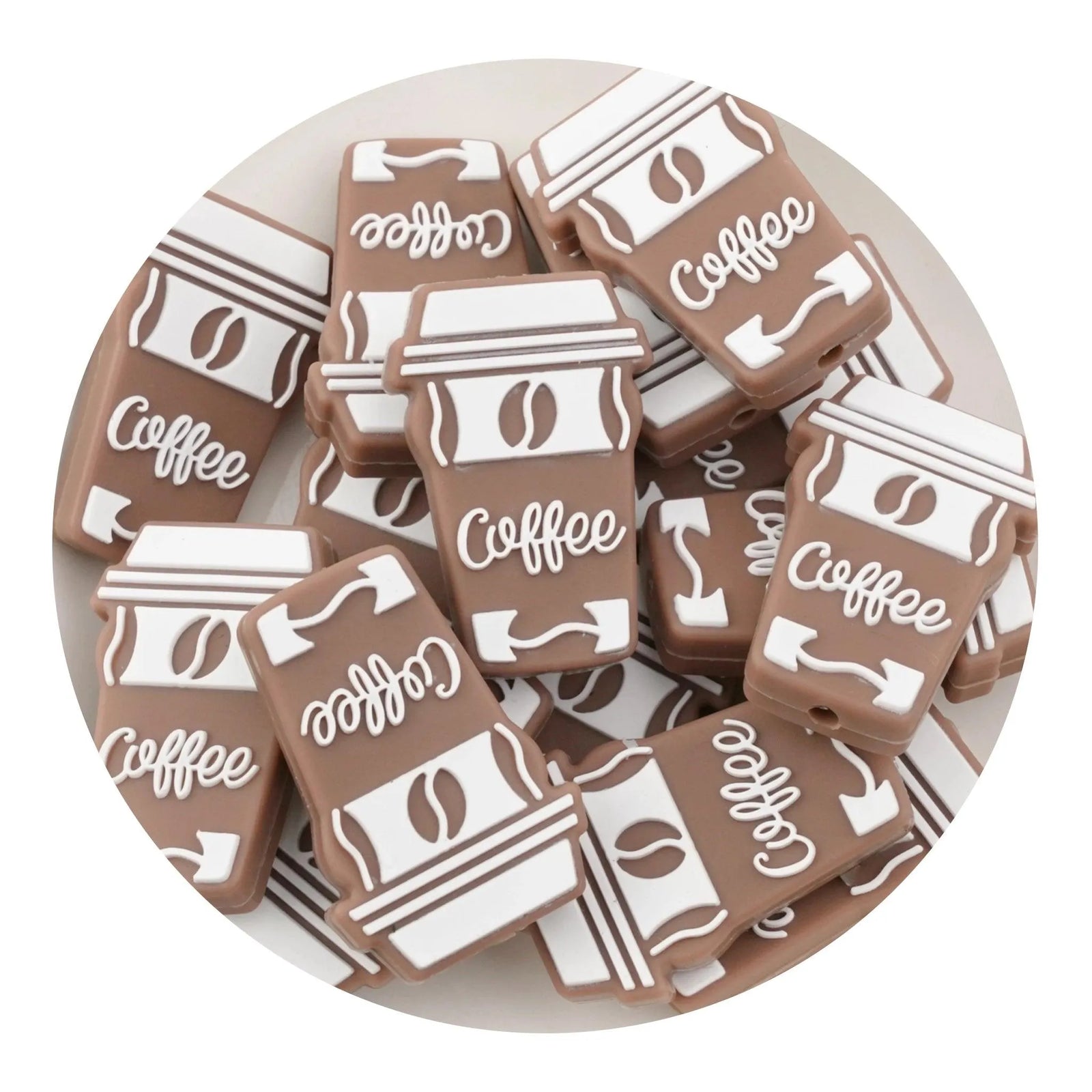 Coffee & Food Silicone Focal Beads | Master Maker Crafts - Wholesale Craft Supplies - Fast Shipping from Ohio