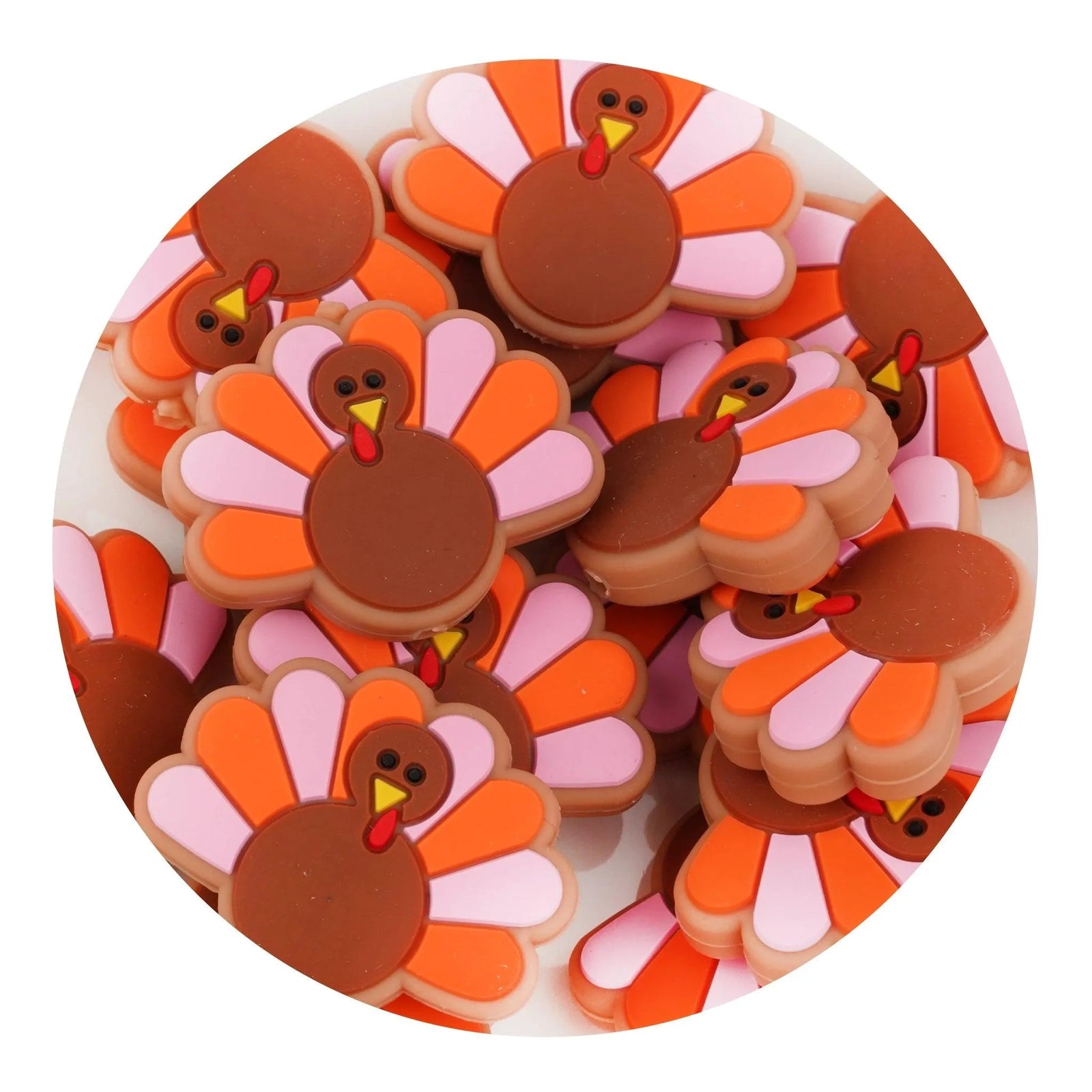 Thanksgiving Silicone Focal Beads | Master Maker Crafts - Wholesale Craft Supplies - Fast Shipping from Ohio