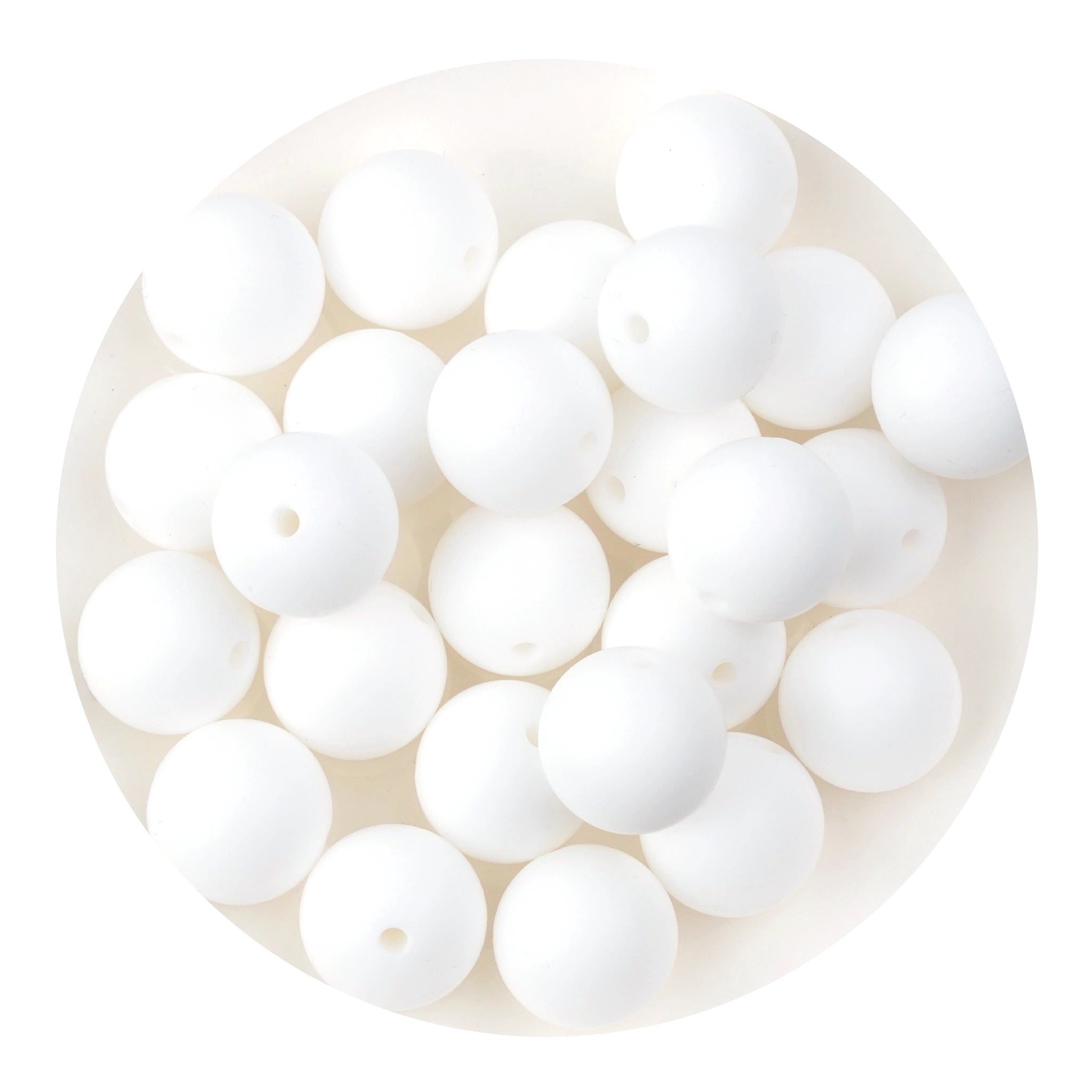 Silicone Round Beads - Solid Colors 15mm | Master Maker Crafts - Wholesale Craft Supplies - Fast Shipping from Ohio DIY Craft Warehouse