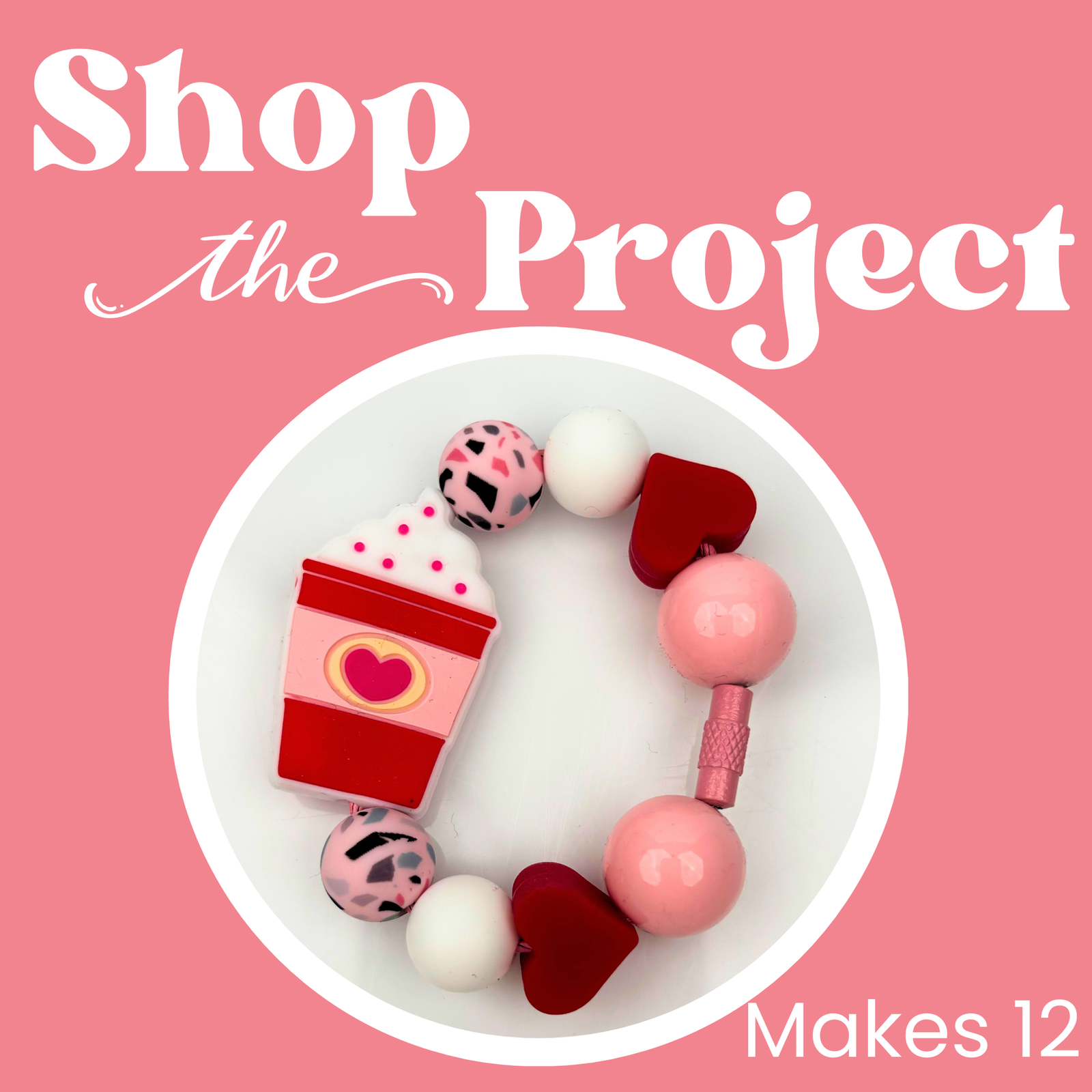 Project - Cute Valentine Cup Charm - DIY Craft Warehouse