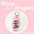 Project - Hot Girls Hit Curbs Retro Motel Keychain | Master Maker Crafts - Wholesale Craft Supplies - Fast Shipping from Ohio DIY Craft Warehouse