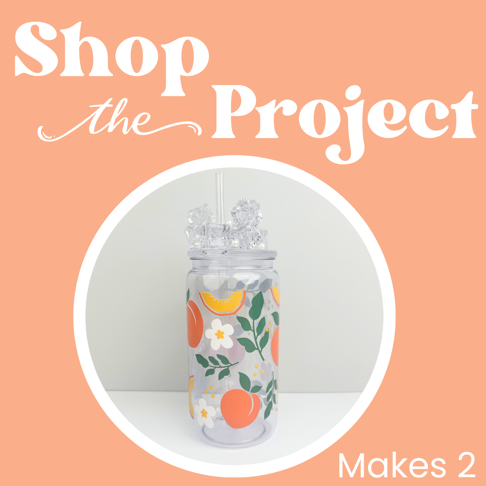 Project - Peach Tea Plastic Can | Master Maker Crafts - Wholesale Craft Supplies - Fast Shipping from Ohio