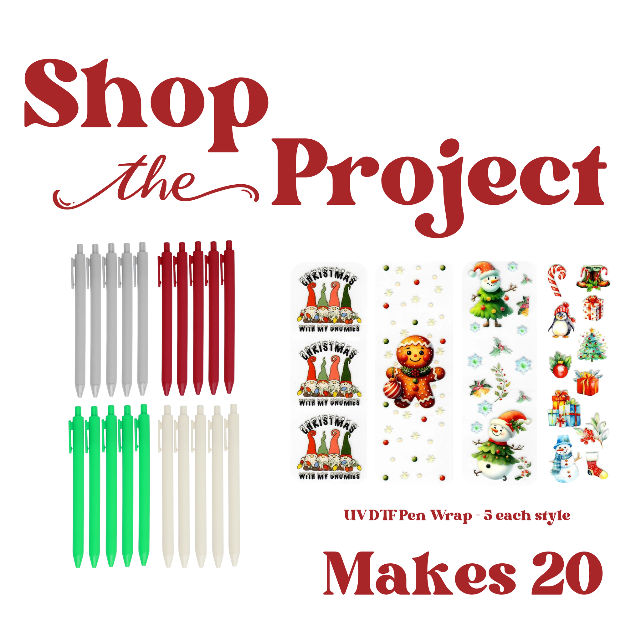 Classic Holiday Craft Pens (Makes 20) DIY Craft Warehouse