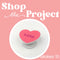 Project - XOXO Heart Phone Grip - DIY Craft Warehouse DIY Craft Warehouse