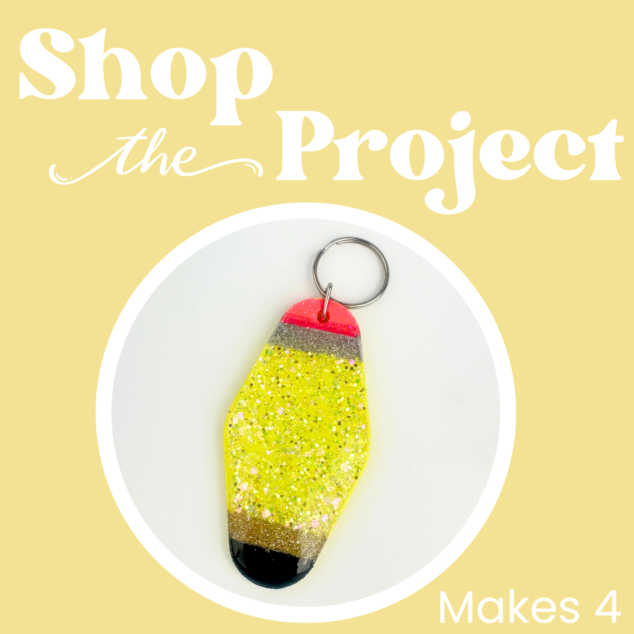 Project - Pencil Retro Motel Keychain | Master Maker Crafts - Wholesale Craft Supplies - Fast Shipping from Ohio DIY Craft Warehouse