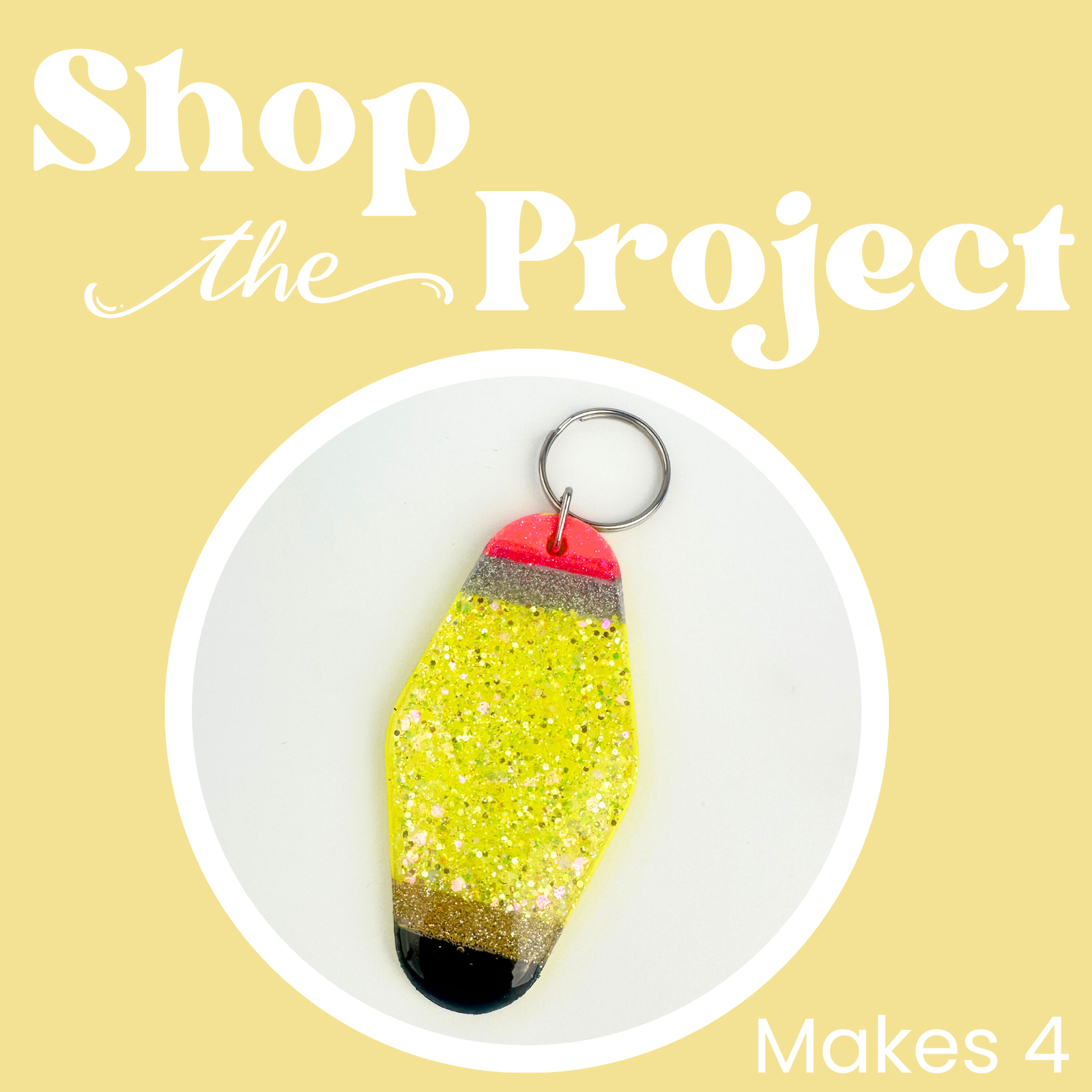 Project - Pencil Retro Motel Keychain | Master Maker Crafts - Wholesale Craft Supplies - Fast Shipping from Ohio